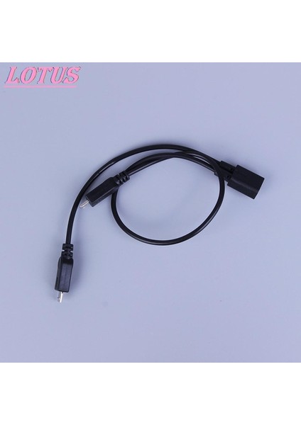 Veri Kablosu Mikro USB 2.0 Splitter Y 1 Kadın 2 Erkek Veri Şarj Kablosu Uzatma Kablosu Telefon Için (Yurt Dışından)