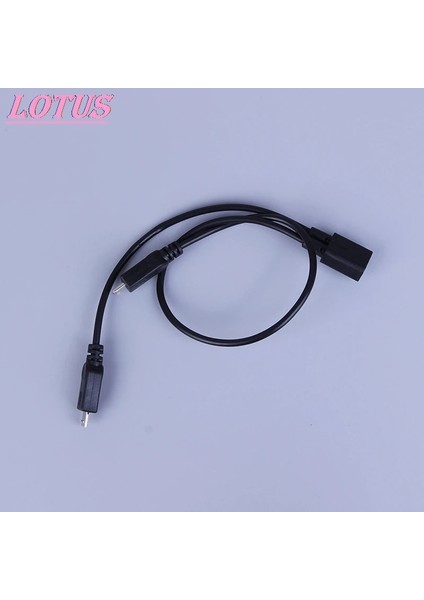 Veri Kablosu Mikro USB 2.0 Splitter Y 1 Kadın 2 Erkek Veri Şarj Kablosu Uzatma Kablosu Telefon Için (Yurt Dışından)