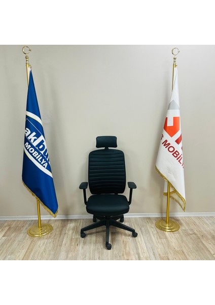 Otto Derili Başlıklı Ev Ofis Yönetici Çalışma Koltuğu Fırat Ofis