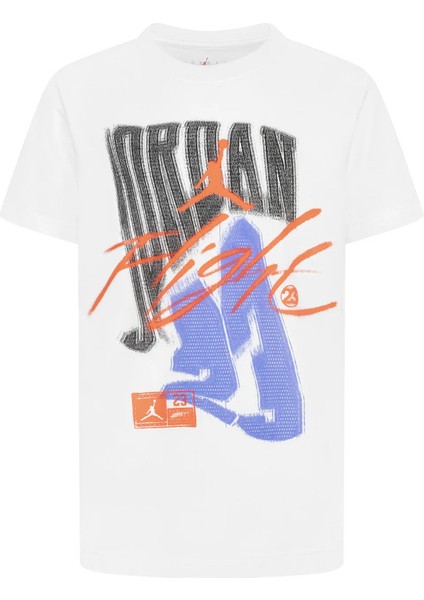 Nıke Jordan Jdb Fadeaway Flıght Ss Tee Erkek Çocuk Tişört