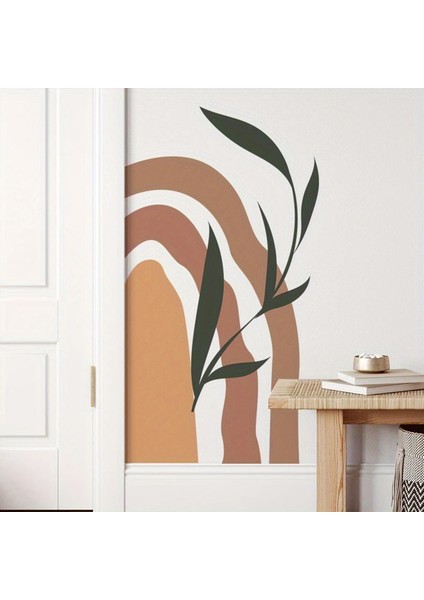 Yaprak Desenli Bohem Duvar Sticker 65 x 100 cm fiyatları