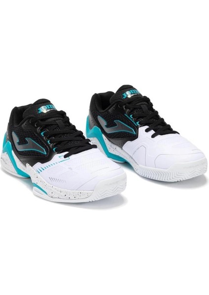 Set Men 2541 Blanco Negro Beyaz Erkek Tenis Ayakkabısı