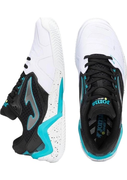 Set Men 2541 Blanco Negro Beyaz Erkek Tenis Ayakkabısı