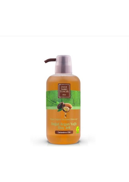 Doğal Argan Yağlı Duş Jeli Pet Şişe 600 ml