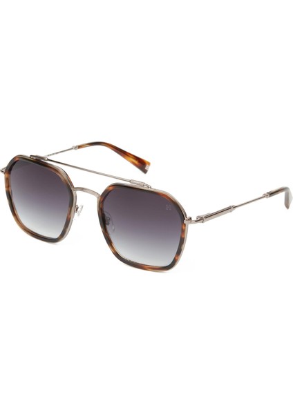 Hm 1637 C2 Geometrik Havana Erkek Güneş Gözlüğü