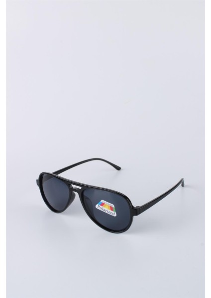 Siyah Polarize Erkek Güneş Gözlüğü Hafif Özel Tasarım G25FT2039R01