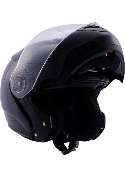 ZS-3050 Pearl Black Çene Açılır Kask modelleri