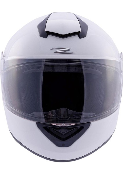 ZS-3050 Solid White Çene Açılır Kask