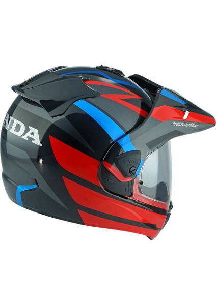 Tour-X5 Honda Red Kapalı Kask