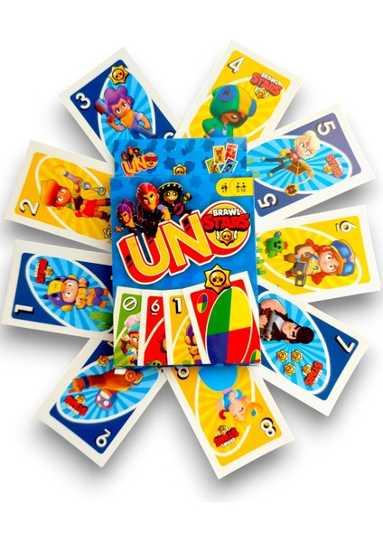 Uno Brawl Stars Oyun Kartları (110ADET) fiyatları