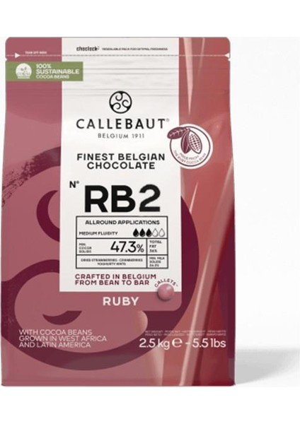 Ruby Çikolata Rb2 2,5 kg