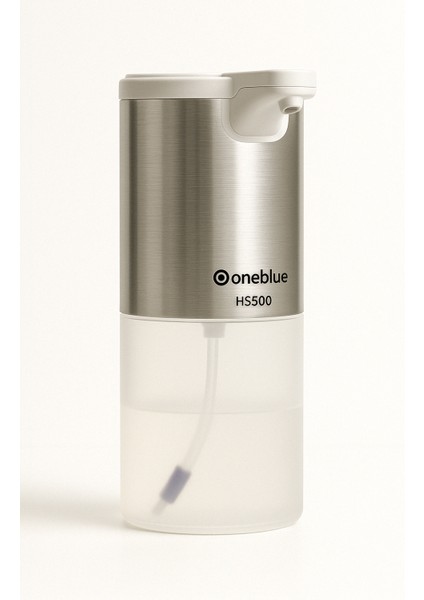 OB-HS500 Sensörlü Sıvı Sabunluk – 330 Ml, Ipx4, Köpük ve Sıvı Sabun Uyumlu, Paslanmaz