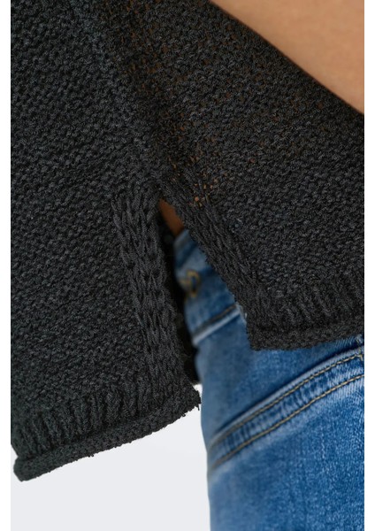 Kadın Onlsunny Kısa Kollu Triko Bluz 15254282 Siyah modelleri