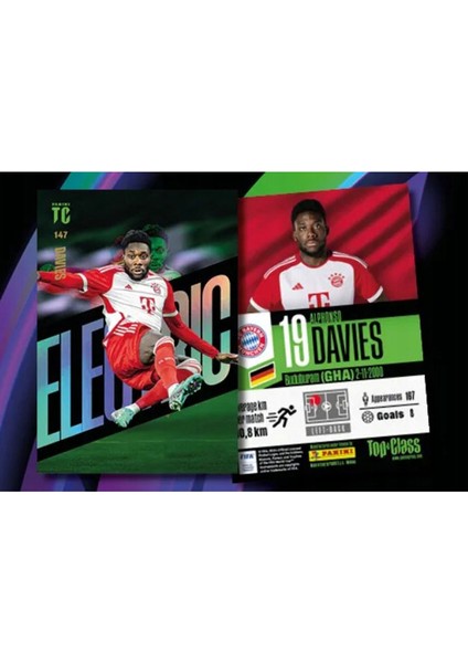 Panini Fifa Top Class 2024 Futbolcu Kartları Albümü Set (24 Adet Kart+3 Holo Giants Kart) fırsatları