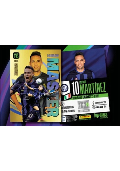 Panini Fifa Top Class 2024 Futbolcu Kartları Albümü Set (24 Adet Kart+3 Holo Giants Kart) indirimleri