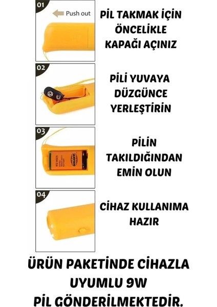 Köpek Eğitimi Için Ultrasonik Köpek Kovucu