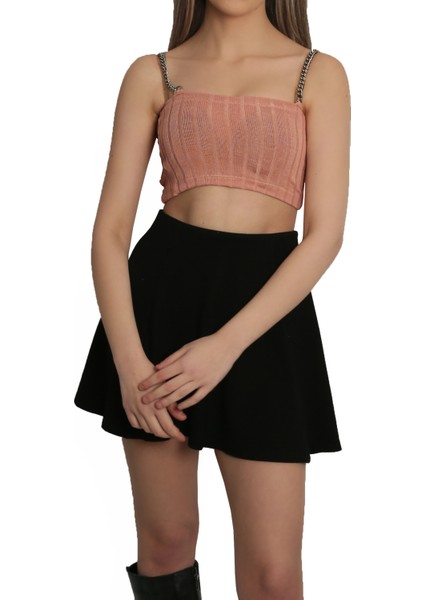 Zincir Askılı Yazlık Crop Body