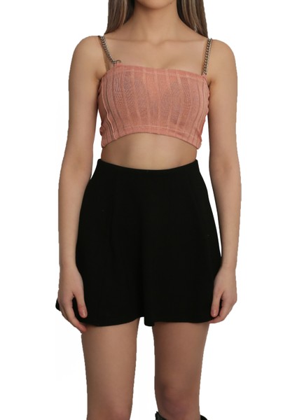 Zincir Askılı Yazlık Crop Body