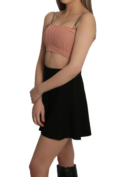Zincir Askılı Yazlık Crop Body