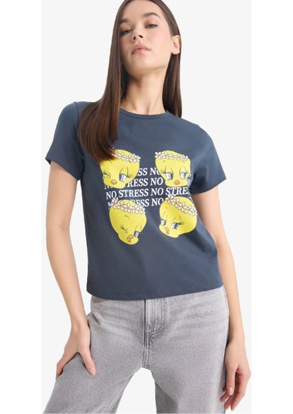 Coool Looney Tunes Regular Fit Baskılı Kısa Kollu Tişört E5422AX25SM modelleri