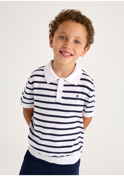 Polo Yaka Erkek Çocuk Tişört
