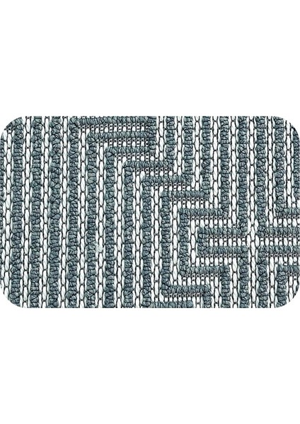 Maite 4991 Beyaz Gri Yumuşak Silinebilir Keçeleşmez Leke Tutmaz Dekoratif Kilim Halı modelleri