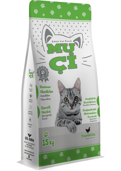 Kuru Kedi Maması Tavuk Etli 15 kg