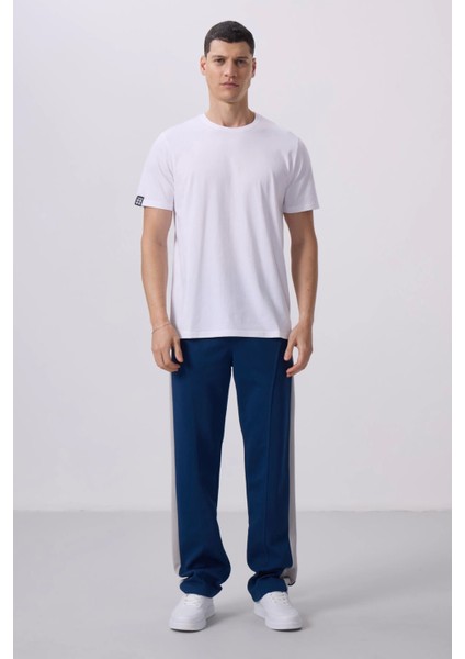 Beyaz Erkek Basic Kısa Kol Standart Kalıp O Yaka T-Shirt 87911 fırsatları