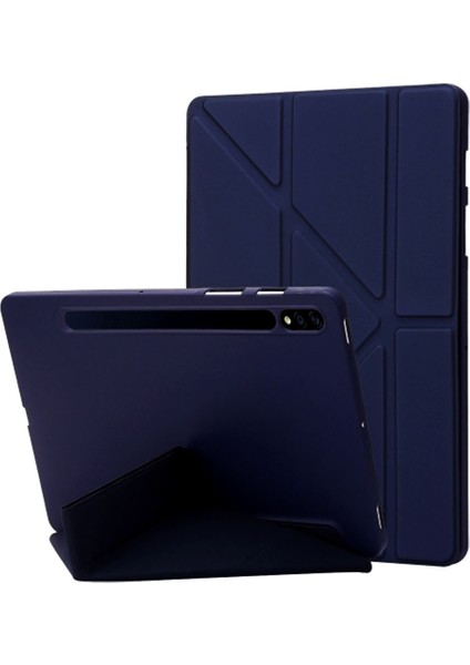 Samsung Galaxy Tab S9 Fe Uyumlu Flip Prizma Seri Kapaklı Kılıf