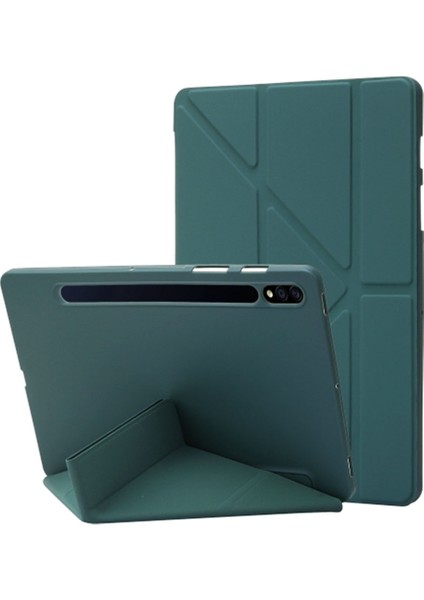 Samsung Galaxy Tab S9 Fe Uyumlu Flip Prizma Seri Kapaklı Kılıf