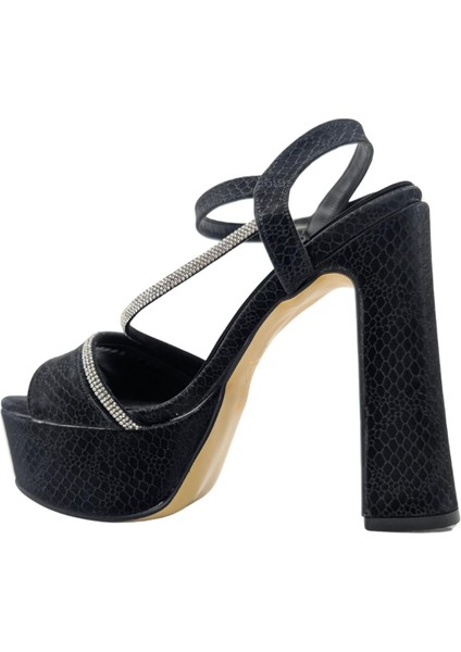 Yvonne | Abiye Platform Topuklu Ayakkabı - Yvonne - Siyah - 37 indirimleri