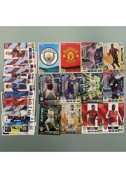 Premier League Futbolcu Kartları Adrenalyn Xl 2023 (25 Paket 150 Kart) fırsatları