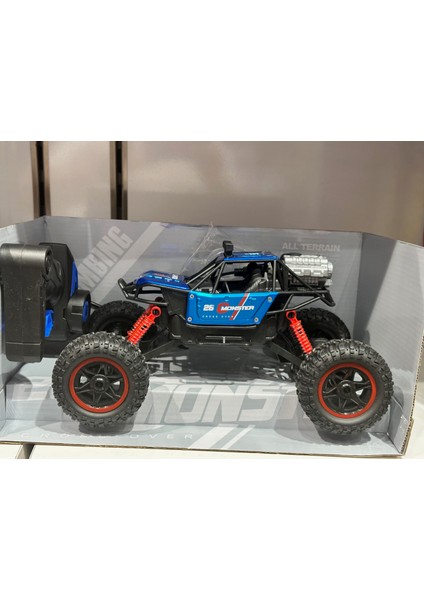 Uzaktan Kumandalı 1:14 Off-Road Araba Jeep – Şarjlı, Yüksek Hızlı ve Dayanıklı Duman Atan Modeli