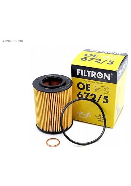 Bmw 1 Serisi F20 1.16I Benzinli Yağ Filtresi 2012-2015 Filtron