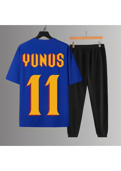 Yunus Akgün Sırt Futbol Forma Baskılı Unisex Tişört Regular Fit T-Shirt Eşofman Takımı