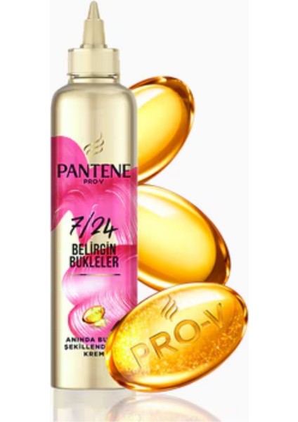 Kıvırcık Saçlar İçin 7/24 Saç Bakım Kremi 300 ml fırsatları