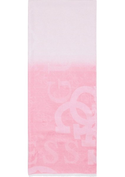 Kadın Pembe Arnela Işıltılı Şal 80X180