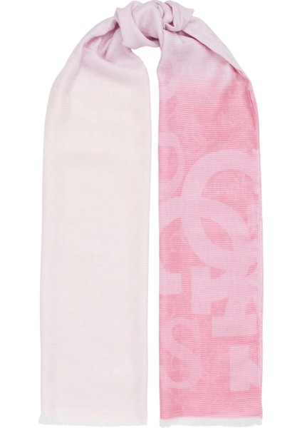 Kadın Pembe Arnela Işıltılı Şal 80X180