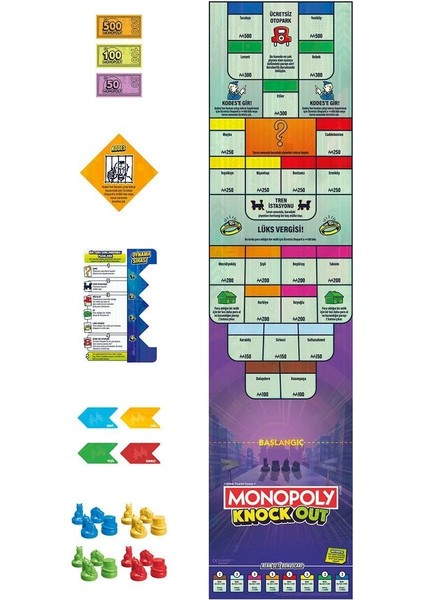 F8995 Monopoly Knockout