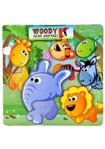 30058 Ahşap Puzzle 3D Kafalar