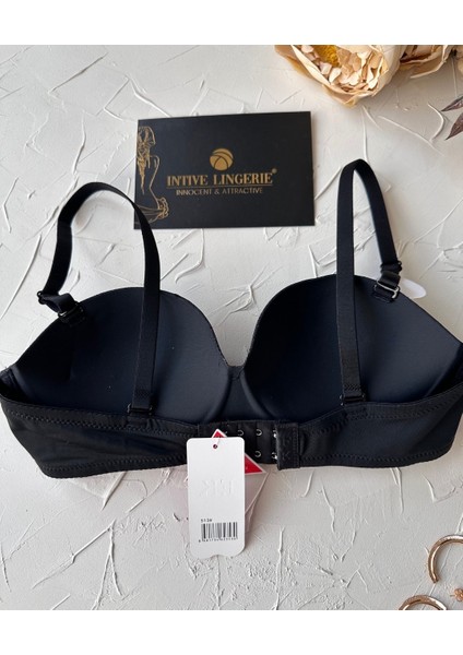 Violet Dikişsiz Lazer Kesim Double Push-Up Balensiz Iz Belli Etmez Straplez Kesim Kaliteli Sütyen fırsatları