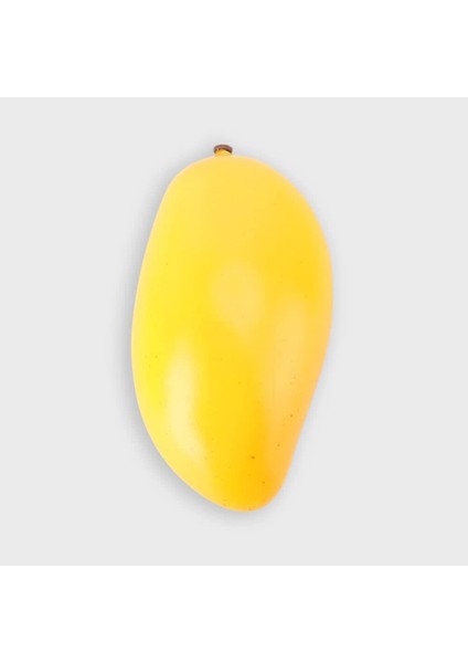 Yapay Meyve Sarı Mango Fruit Tropik Meyve 12*7cm 1ADET