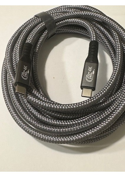 5 Metre 4K Typec Kablo 20 Gbps 240W Typec Kablo