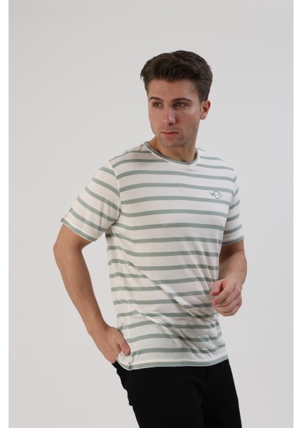 Çizgili Erkek T-Shirt
