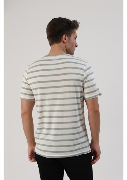 Çizgili Erkek T-Shirt