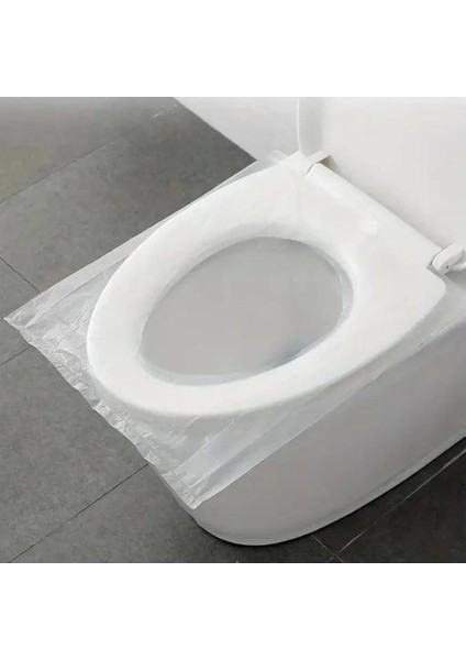 Hijyenik Tek Kullanımlık Klozet Kapağı Poşeti 50 Adet
