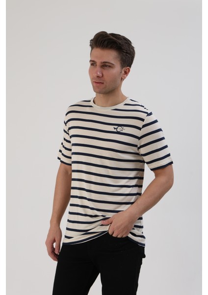 Çizgili Erkek T-Shirt