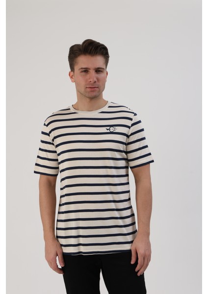 Çizgili Erkek T-Shirt modelleri