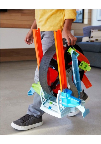 GJM77 Hot Wheels, Dönen Tekerlek Macerası Yarış Seti / 4-8 Yaş modelleri
