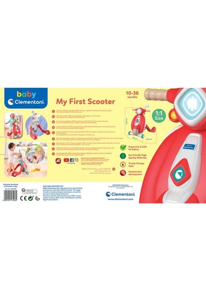 17403 Baby Clementoni - Ilk Adım Yürüteci fırsatları